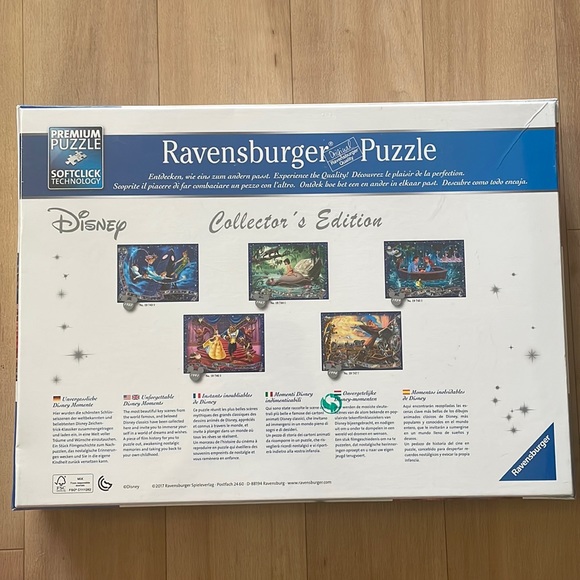 *NWOT* Disney Ravensburger 1000 piece collector’s edition puzzle - Picture 6 of 6